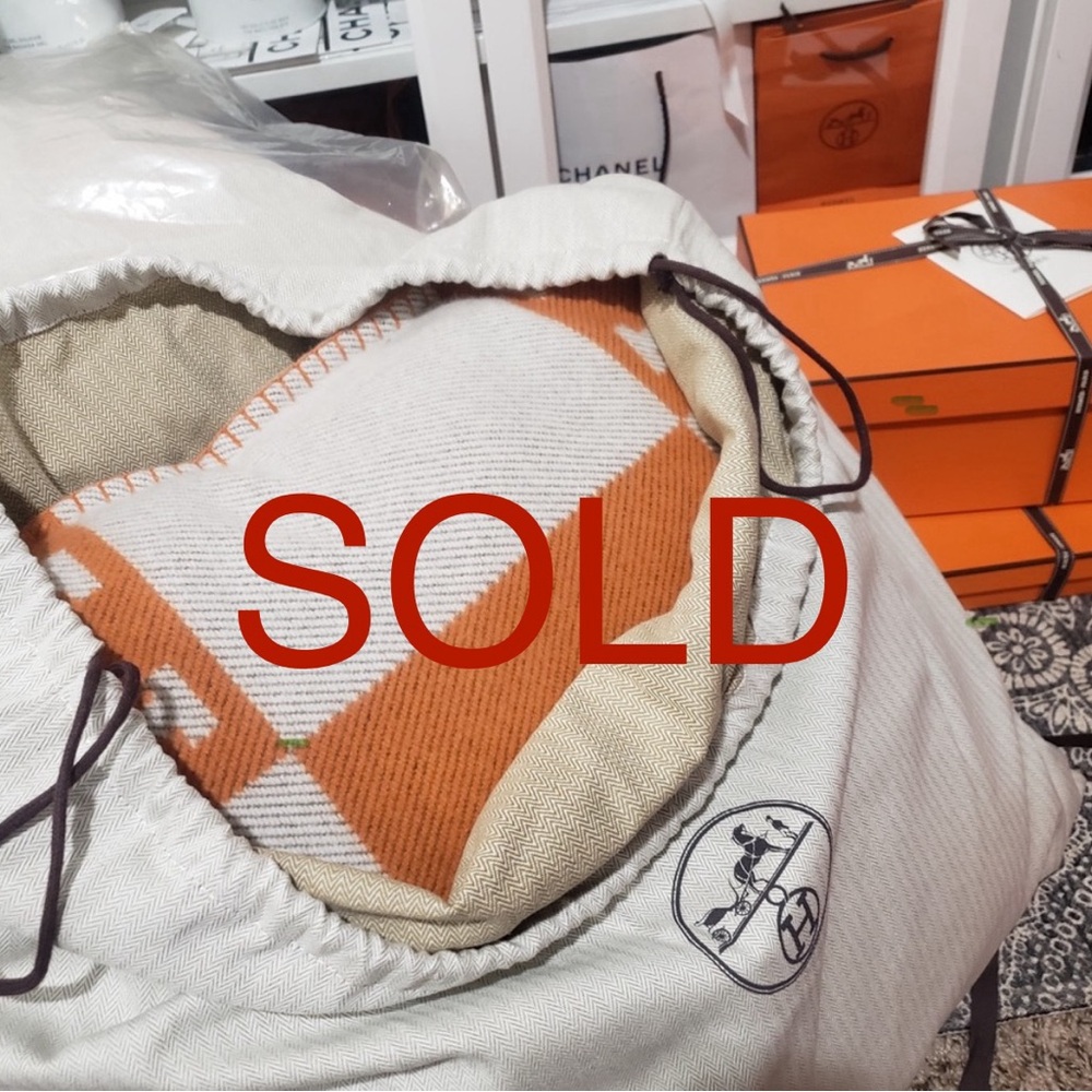 Hermes Pillow